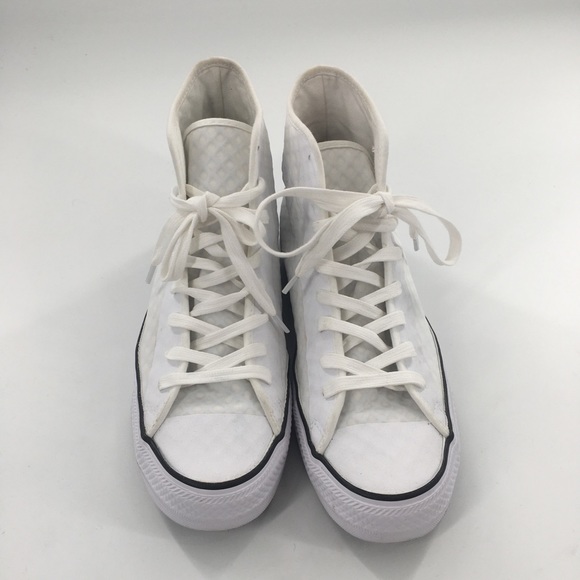 Converse All Star White Hi Fuse Sneakers